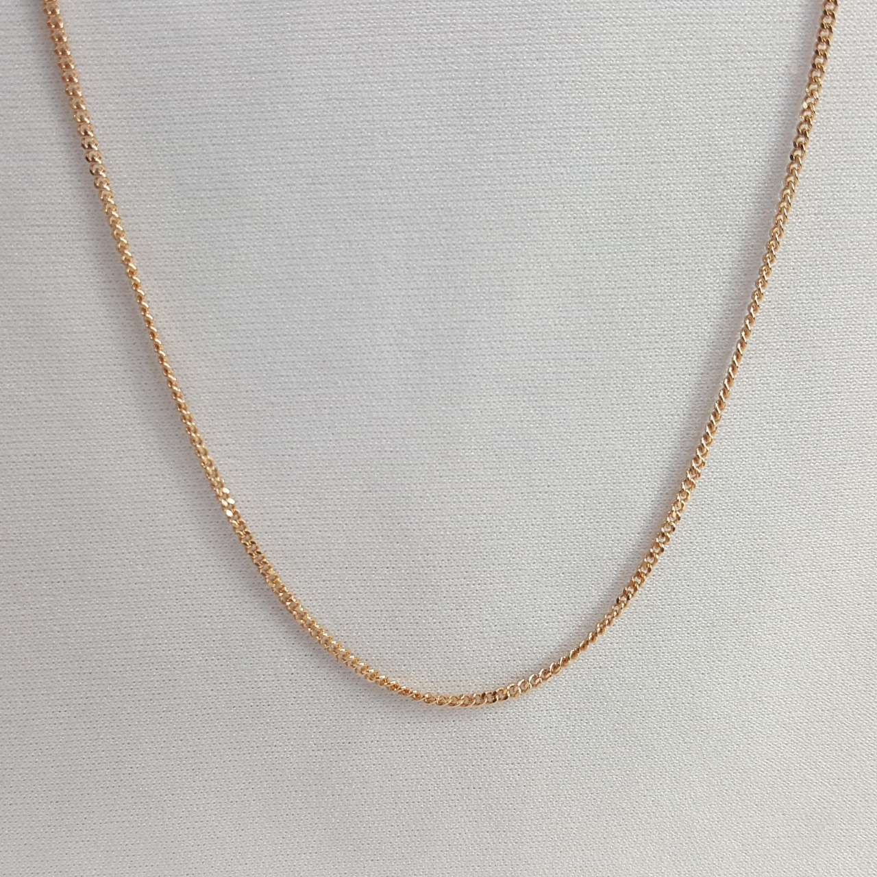 Цепь из золоченого серебра - видео на модели