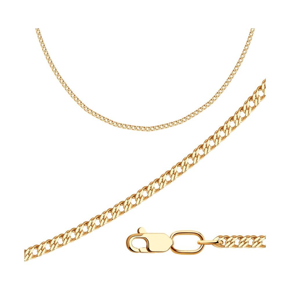 Цепь из золочёного серебра - видео на модели