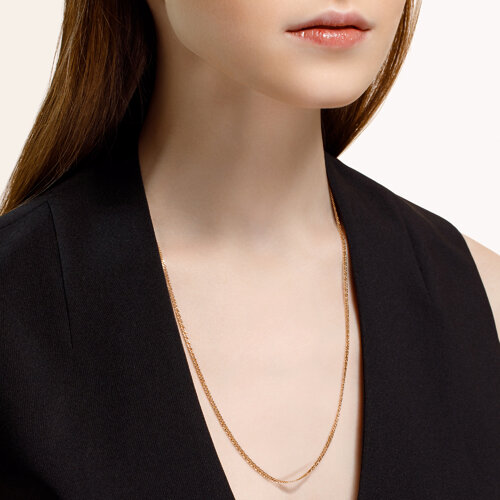 Позолоченная цепь из серебра из серебро — вид 3