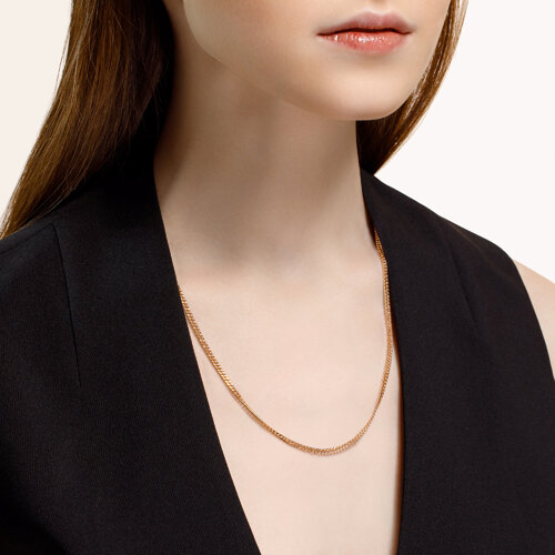 Цепь из золочёного серебра из серебро — вид 3