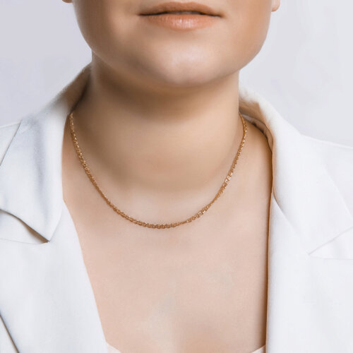 Цепь из золочёного серебра из серебро — вид 3