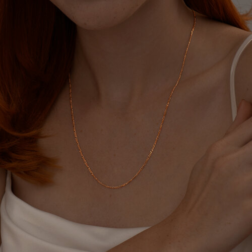 Цепь из золочёного серебра из серебро — вид 3