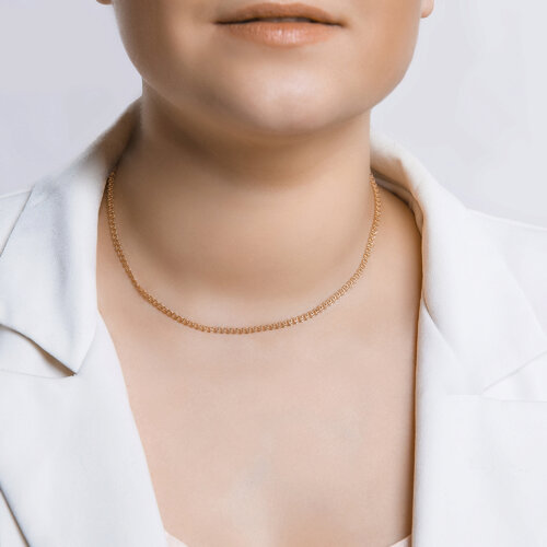 Цепь из золочёного серебра из серебро — вид 3