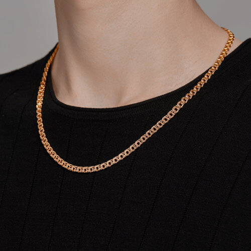 Позолоченная цепочка из серебро — вид 3