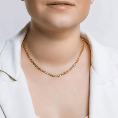 Цепь из золочёного серебра из серебро — вид 3