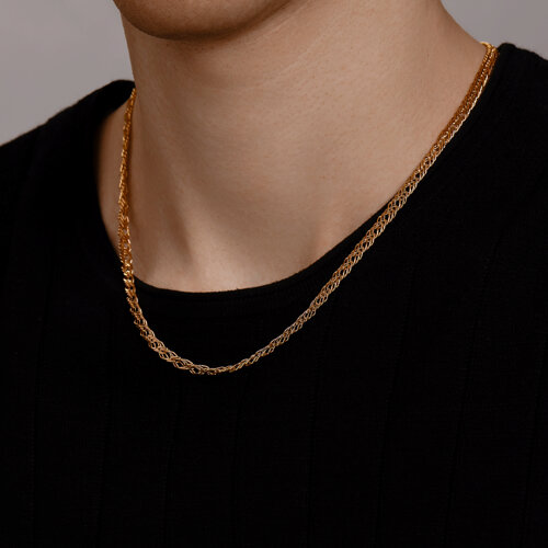 Цепь из золочёного серебра из серебро — вид 3