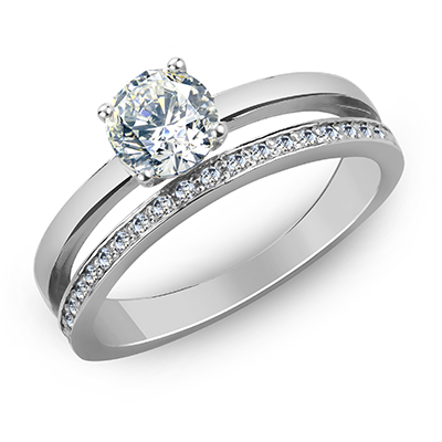 Кольцо 925* из серебро