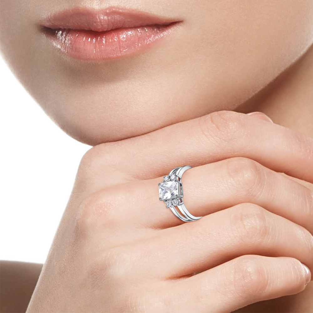 Кольцо 925* из серебро — вид 2