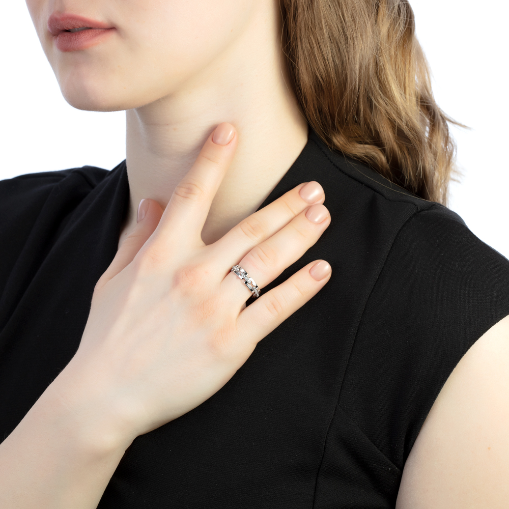 Кольцо 925* из серебро — вид 2