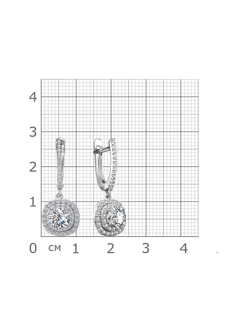 Серьги 925* из серебро — вид 3