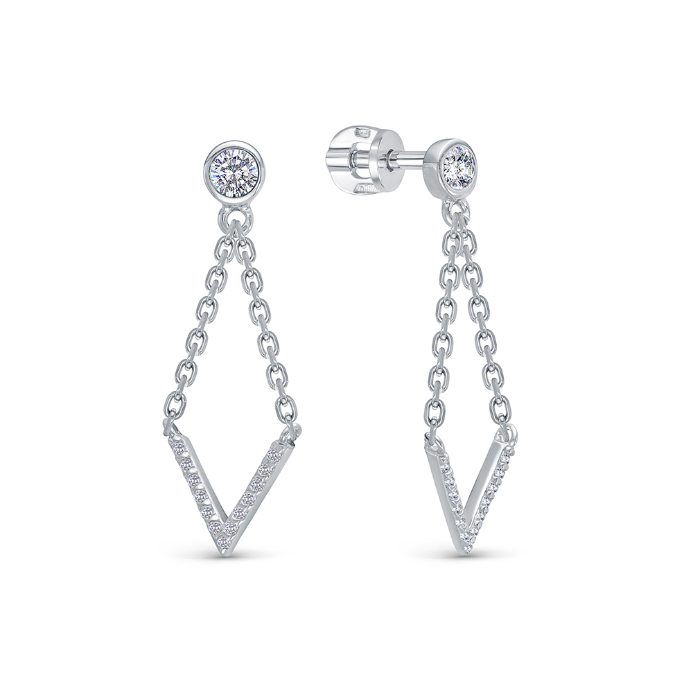 Серьги 925* из серебро