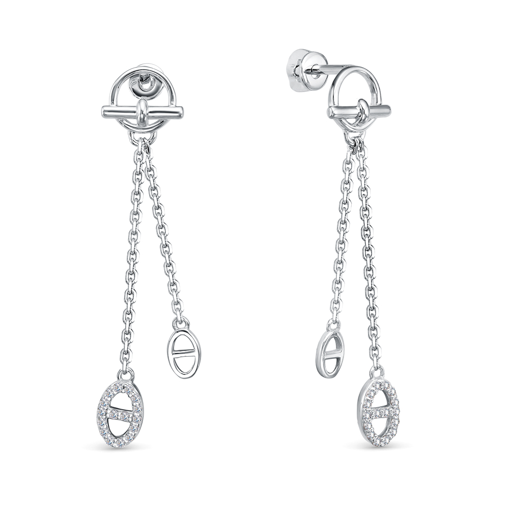 Серьги 925* из серебро