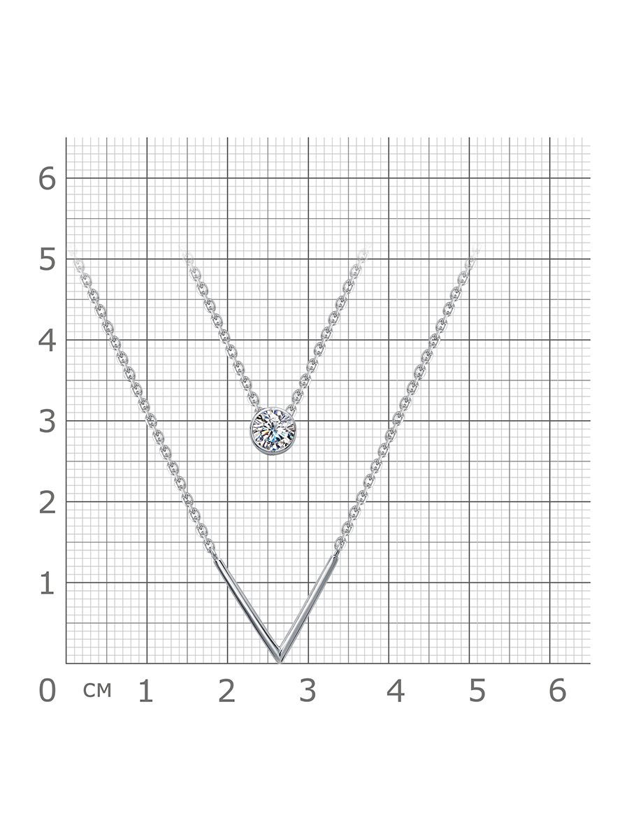 Колье 925* из серебро — вид 2