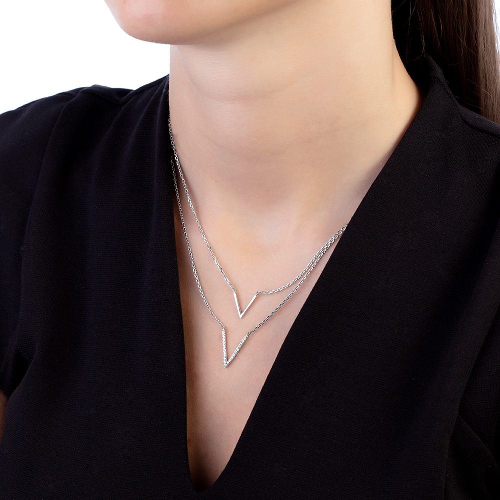 Колье 925* из серебро — вид 3