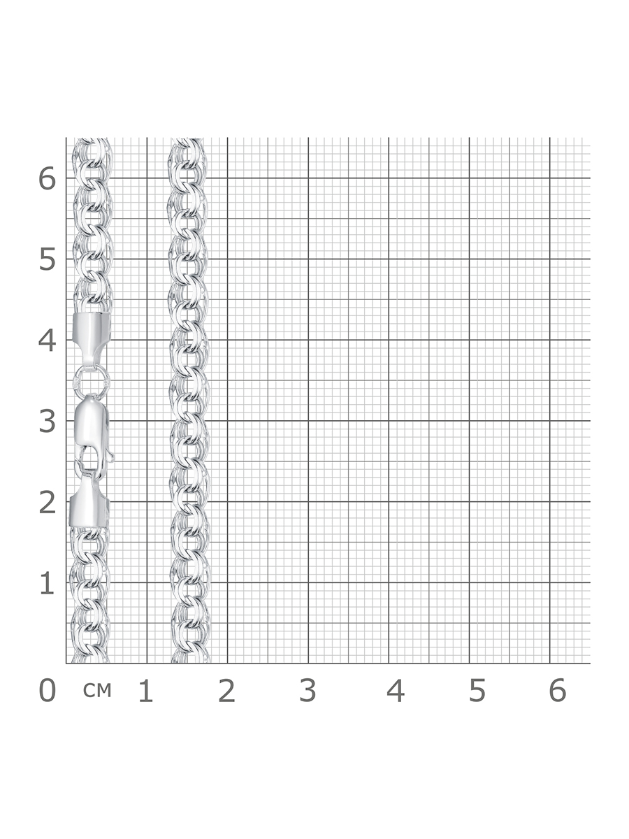 Цепь 925 из серебро — вид 2
