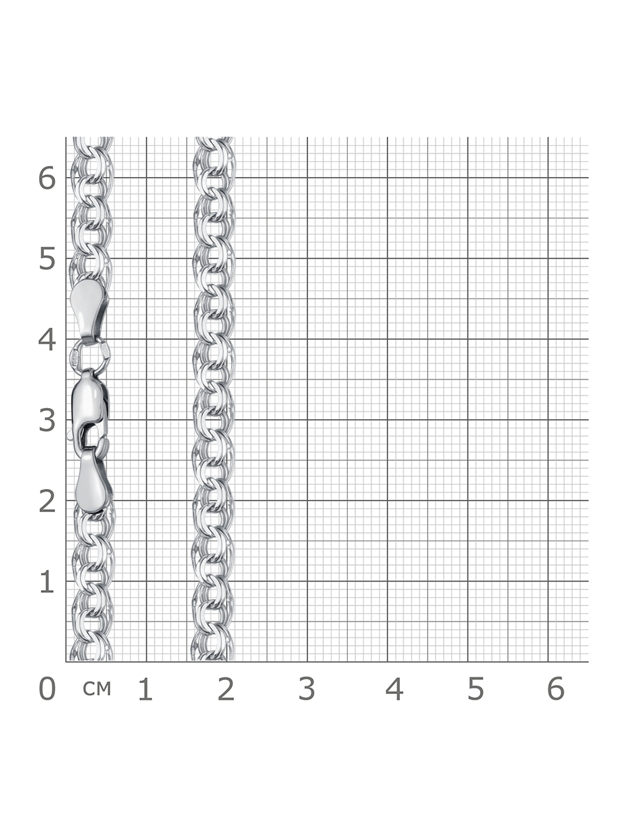 Цепь 925 из серебро — вид 2