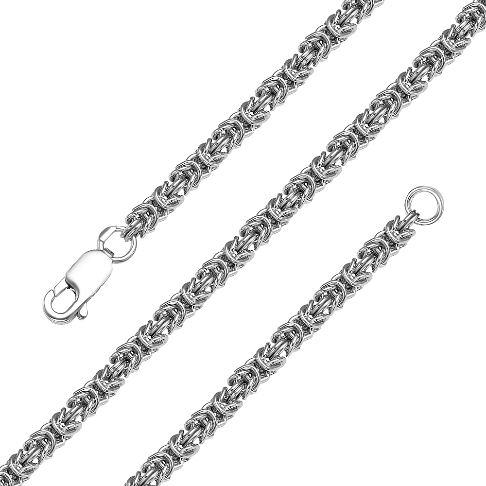 Цепь 925 из серебро — вид 2