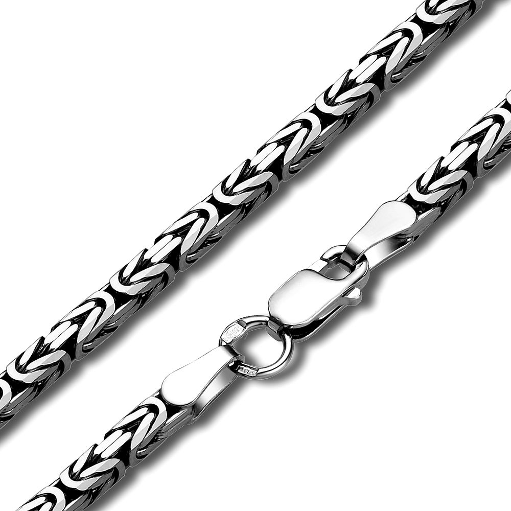 Цепь 925 из серебро — вид 2