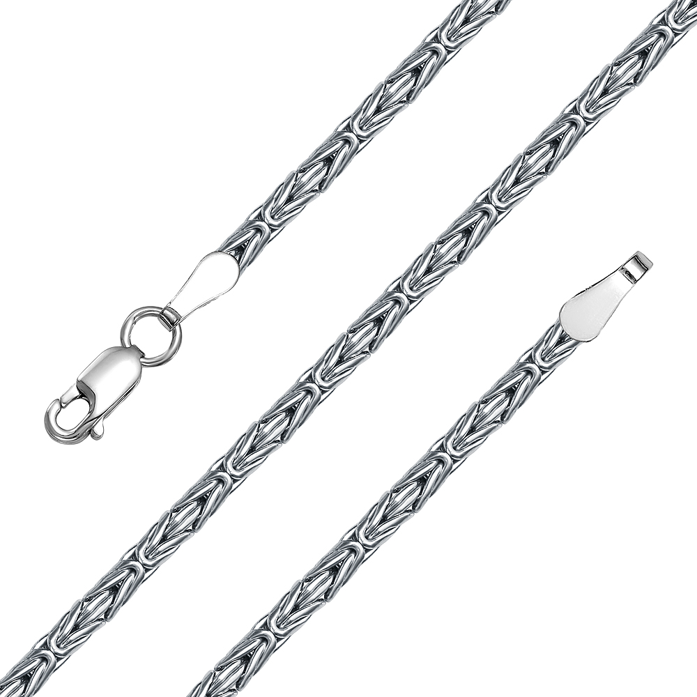 Цепь 925 из серебро — вид 2