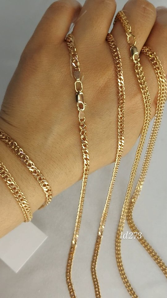 Цепь из золочёного серебра — кадр из рилса