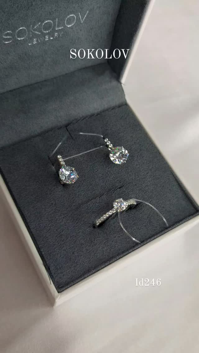 серьги — кадр из рилса