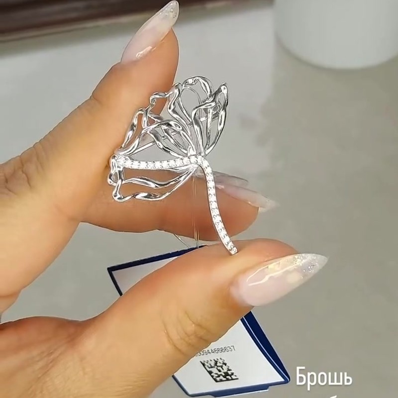 60-72-0001-12245 Брошь (Ag 925) - Instagram Reel 