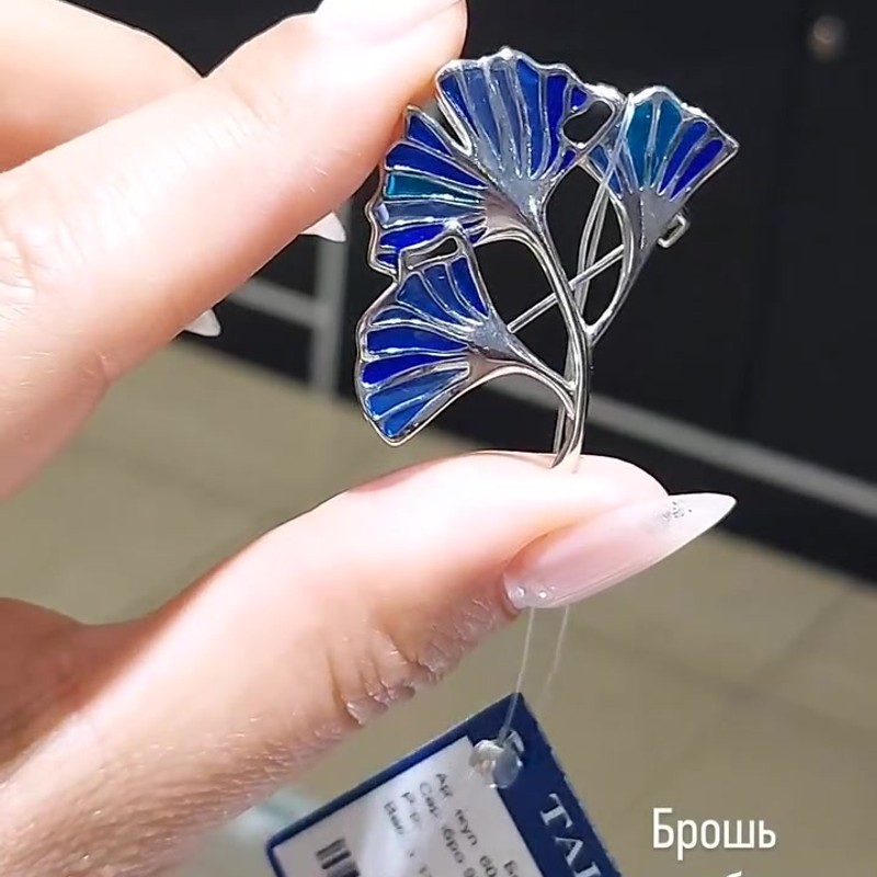 60-79-0000-12877 Брошь (Ag 925) - Instagram Reel 